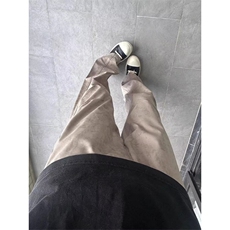 网络图，迷彩大理石纹男潮宽松弯刀休闲裤子XZ302B-1-X20P45，男装休闲裤，星座302B-1