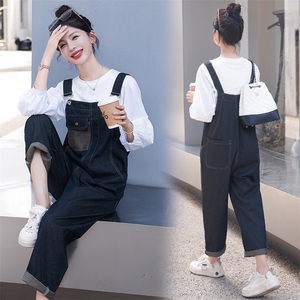 时尚套装女2025春装新款女装韩版气质显瘦两件套背带裤套裤,女装套装/套裙,慧尚依恋