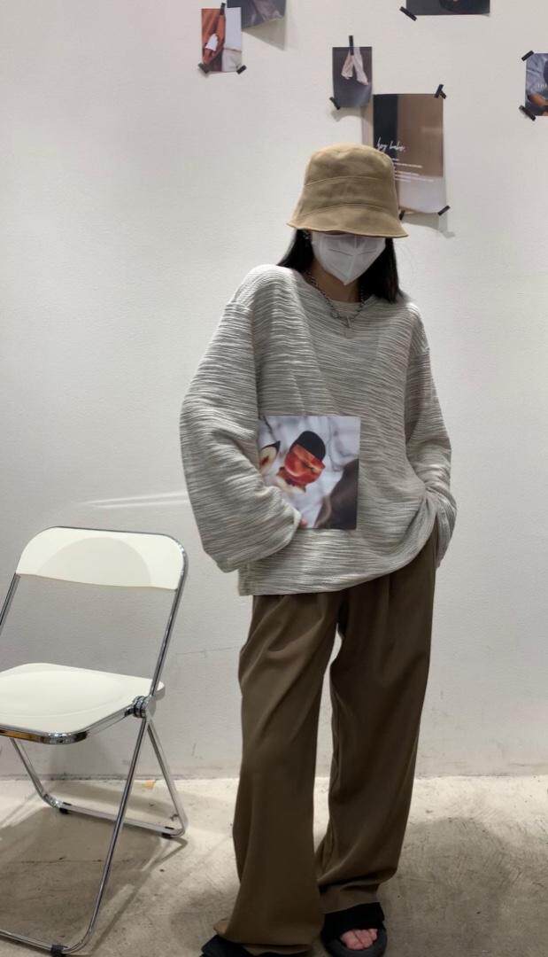 慵懒风宽松上衣，其它，Alissa Lin