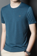 AK8683钱塘2020-3夏季新款男士新款时尚休闲圆领短袖T恤P48，男装T恤，钱塘207-3