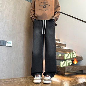 直播63%棉品质加绒跑量洗水深度备货牛仔裤C323-1-JR2502-P42