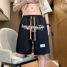 2024重磅300g菠萝格美式短裤男女五分裤2407批22控48抖音得物，男装牛仔裤，星座207