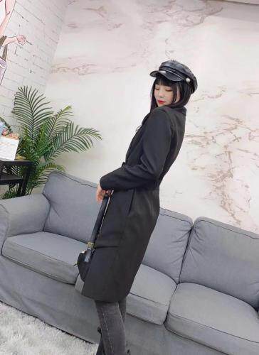 2021新款春装设计师款风衣裙现货，女装风衣，艾涵o