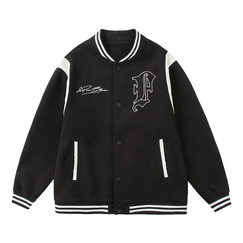 白底超电商A188-J202-TP90100聚酯纤维棒球服夹克外套男控150,男装夹克,电商A188