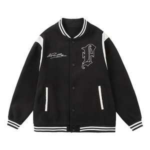 白底超 电商A188-J202-TP90 100聚酯纤维 棒球服夹克外套男 控150图片