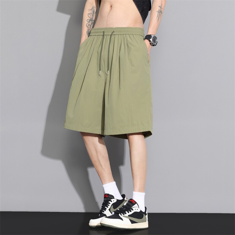 现货 夏季工装短裤男ins潮牌休闲百搭潮流痞帅五分裤D02518-P35图片