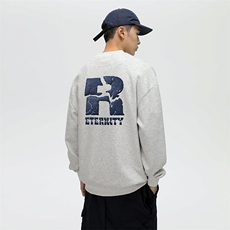 新款滑肤棉无影墙卫衣发泡工艺字母新款男士VE200Y3-P48控78，男装卫衣，星座717
