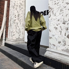 美式飞行员夹克外套男潮牌高级感情侣男女PU皮机车服皮衣~PY99，男装皮衣，星座601-2