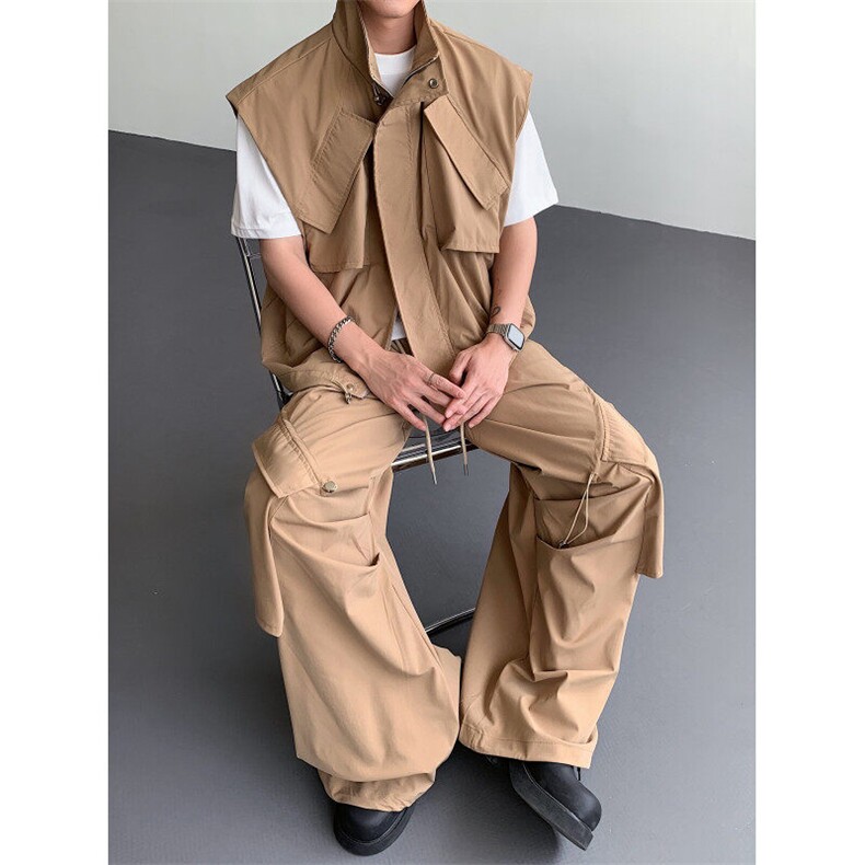 25设计感工装大口袋伞兵裤kz47-p88,男装工装外套,电商B288