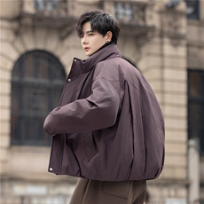 设计师款羽绒服夹克男冬装新款极简风防寒羽绒外套2599-P350控668，男装夹克，电商A355（原A415）