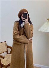 独屿麂皮复合颗粒外套现货，其它，独屿