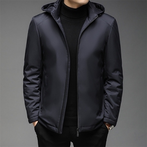 2023秋冬装加厚中年男士棉服中年爸爸装棉衣男中长款HPN8355-P200图片