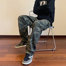 现货推荐高街迷彩伐木裤百搭工装休闲裤AK501-P60限78，男装工装外套，电商A337