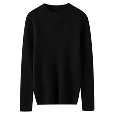 2025年秋季新款百搭抽条半高童装，童装儿童针织衫，斯美雅电商供货