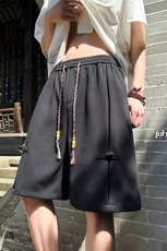 XZ616夏季新款风新中式盘扣休闲裤短裤TY2460P35控48，男装休闲裤，星座512A（原616）