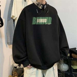 1506-1/GW20400/P29圆领卫衣男青少年潮流大码男装搭配图片