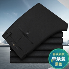 BFX11钱塘2020-2商务休闲简约百搭中年男士秋装薄款休闲裤P54，男装休闲裤，钱塘207-2