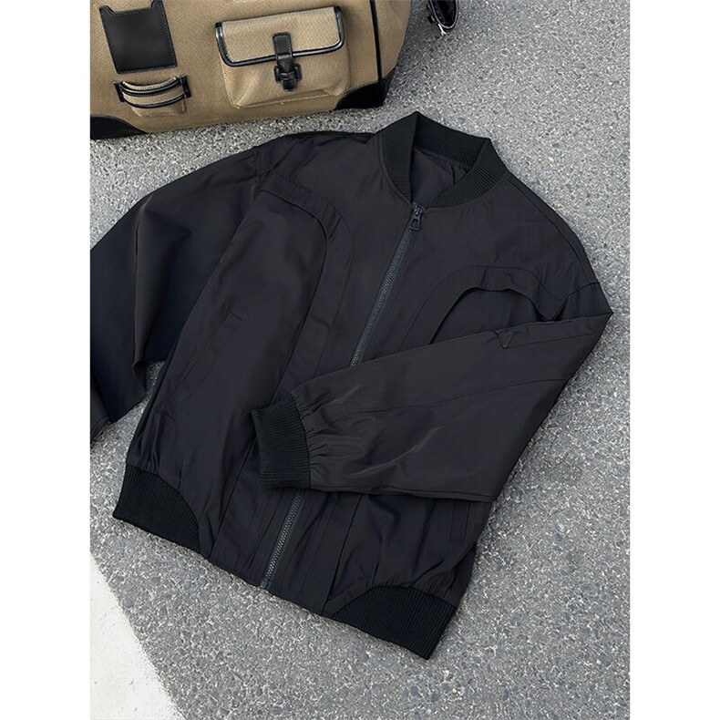 特P75无差价新款时尚美式复古春飞行服外套-HJ5752平铺地板,男装夹克,电商A003