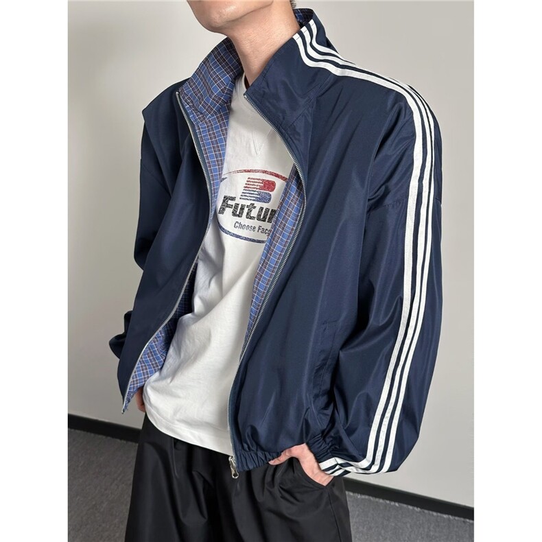 有货DWT118-特批65高品质双面穿夹克百搭慵懒夹克，男装夹克，星座603-2