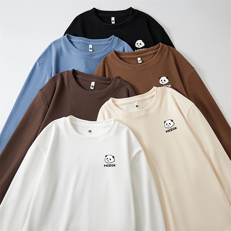 圆领德绒打底衣DT5341-TP30冬季保暖大码印花卫衣男T恤上衣,男装T恤,电商A102