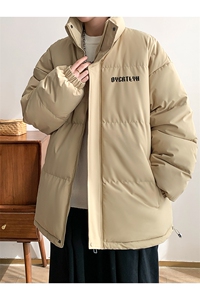 棉衣男冬季新款港风宽松立领羽绒棉面包服学生棉服MF600-P58(现货图片