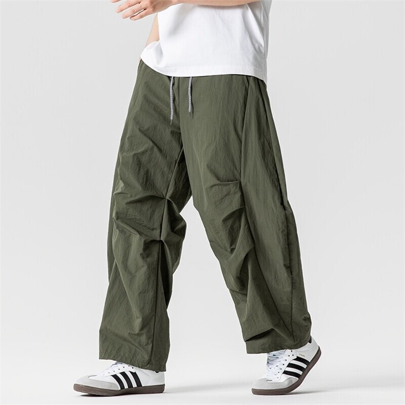 夏季新款大码日系港风美式潮男女宽松休闲哈伦工装裤薄K287/P60，男装工装外套，电商A221A