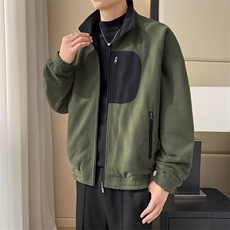 双面穿外套新款夹克男士潮百搭工装上衣高端简约JK02553-P83，男装夹克，星座308B-2