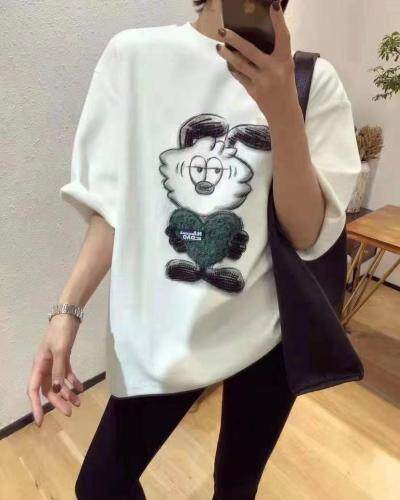 2021年春装时尚短T恤，女装T恤，拉嘉图