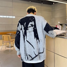 美式毛衣男慵懒风休闲针织衫BX014P60，男装针织衫/毛衣，星座1116-2