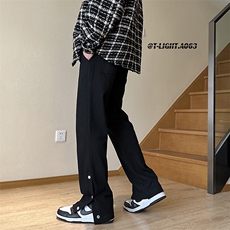 2023早春美式高街排扣工装水洗牛仔裤货号K655P60，男装休闲裤，电商A063