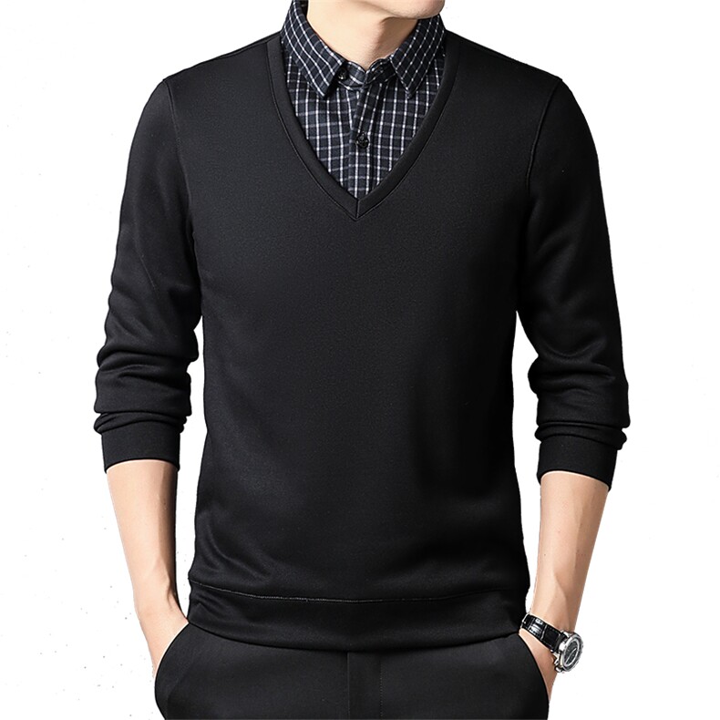 CA1010T601钱塘2020-2冬季厚款商务休闲简约中年男士针织衫P57,男装针织衫/毛衣,钱塘207-2