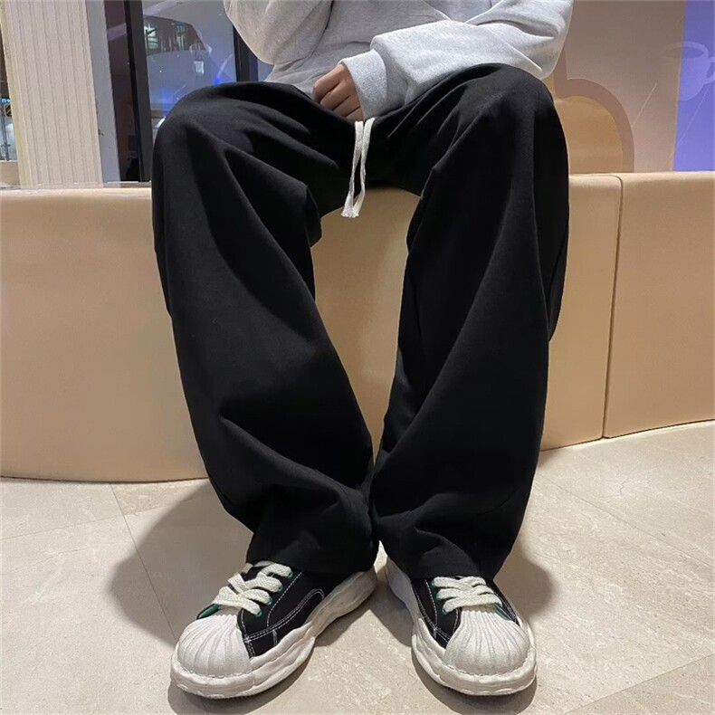 新款高街vibe休闲长裤男士秋冬季美式潮牌工装直筒裤子K2938-P35,男装休闲裤,星座1008