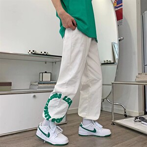 男春季潮流时尚休闲长裤E61P33图片