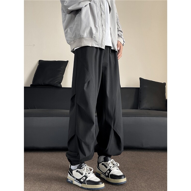 休闲裤，抖音得物现货，可送样，A061-AX00789-特P30-模特图,男装休闲裤,电商A061