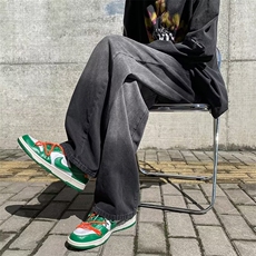 牛仔裤男秋季潮大码休闲裤子高街NK639P40，男装牛仔裤，星座1116-2