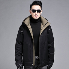 B8202钱塘2020-3新款时尚休闲冬季厚款中年男士羽绒P290，男装羽绒服，钱塘207-3