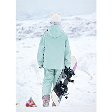 24冬款户外防风防水防寒加棉加厚拉链连帽滑雪服男女HF66-P165，男装棉衣，电商A001-1