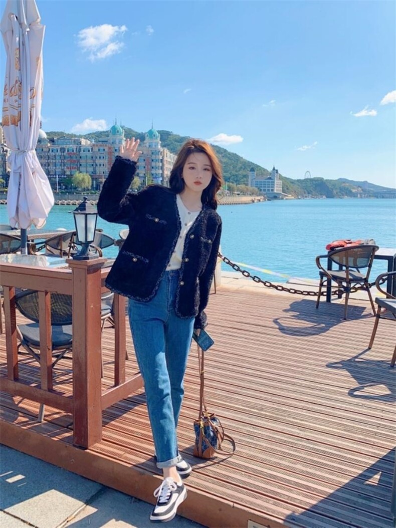 皮毛一体外套，其它，唯品