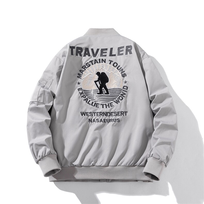 现货三色秋冬季潮牌夹克棉衣棒球服欧美街头飞行员外套情侣装,男装棉衣,电商A105