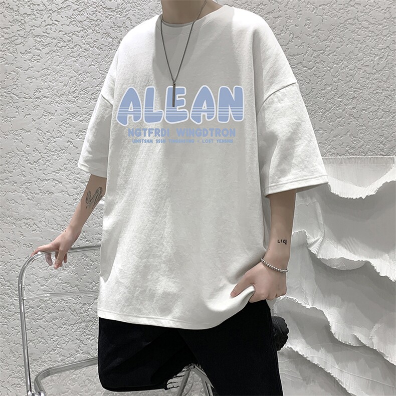 纯棉短袖t恤男大码半袖打底衫宽松体恤衫DX17291-P20大皂风,男装T恤,电商A040