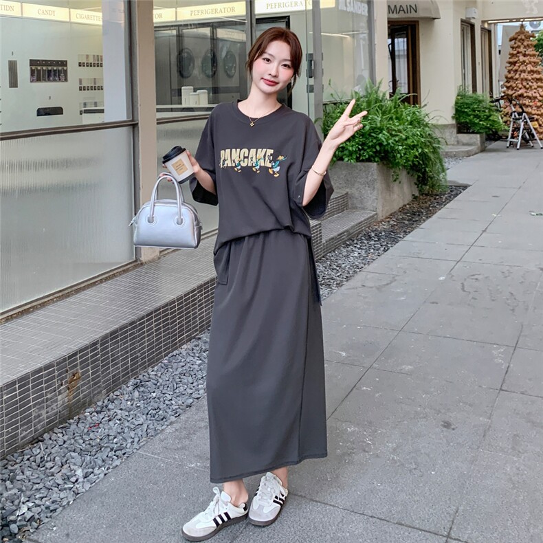 时尚套装运动气质网红上衣小个子时尚夏装女装夏季显瘦洋气时尚,女装套装/套裙,2C095