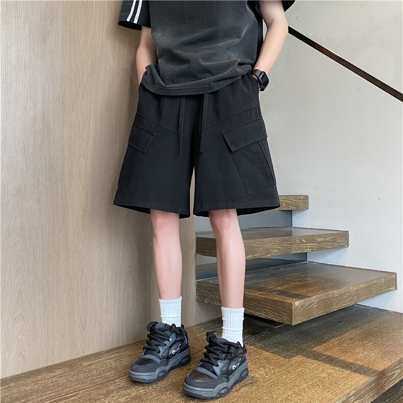 夏季新款美式工装大口袋宽松休闲裤B315-K25794-特p42控78,男装休闲裤,电商B315