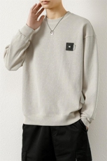 W3255-P65秋季休闲卫衣男长袖T恤打底衫，男装T恤，电商D310B-1