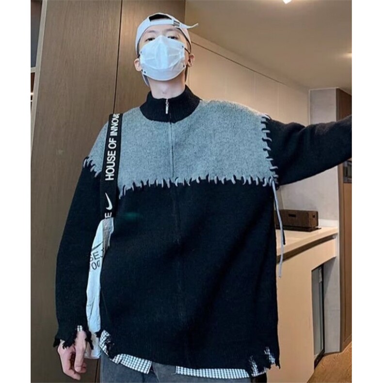 简约气质文艺慵懒潮流时尚原宿新款长袖毛衣百搭ins流行M886,男装针织衫/毛衣,星座1116A（原606A-3）