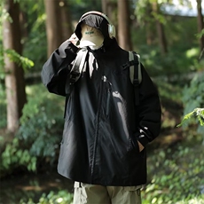 冲锋衣男美式休闲情侣外套春秋户外机能夹克宽松登山服JK7006，男装夹克，星座1116A-1（原606A）