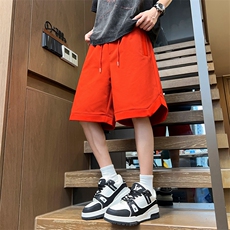 现货夏季工装短裤男ins潮牌休闲百搭潮流痞帅五分裤D02516-P40，男装牛仔裤，星座308B-2