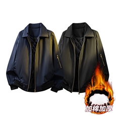 工装飞行员夹克加绒加厚情侣外套CP90P40加棉55，男装夹克，电商A247