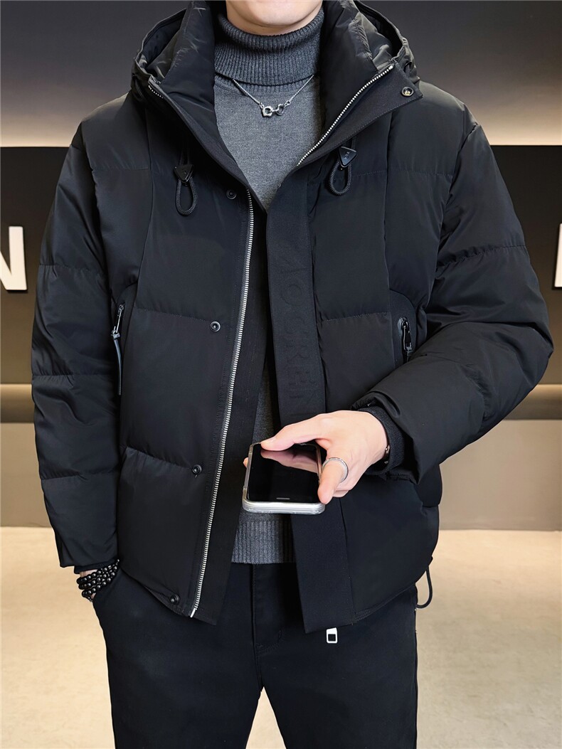 标90男羽绒服连帽休闲外套男休闲羽绒上衣A329-YR2557-P285,男装羽绒服,电商A329