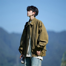 JK8865-P78L-9XL2025秋冬新款大码翻领夹克外套控128，男装夹克，星座109