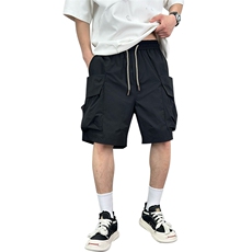 大口袋美式机能工装短裤男宽松运动休闲裤A329-K938-P48，男装牛仔裤，电商A329